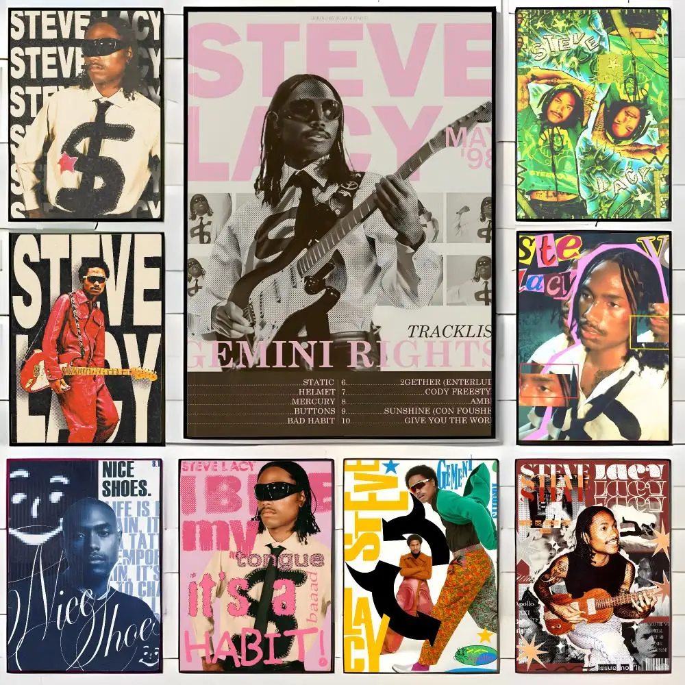 Indie Singer S-Steve Lacy Poster Wall Art Print Decorative Mural Home Decor Gift Unframed