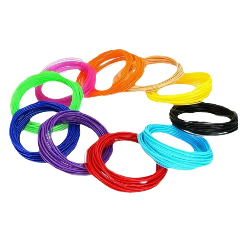 32 Colors 3D Printing Pen PLA Filament Refills, Each Color , Total 32pc, 3D Printing Pen PLA Consumables