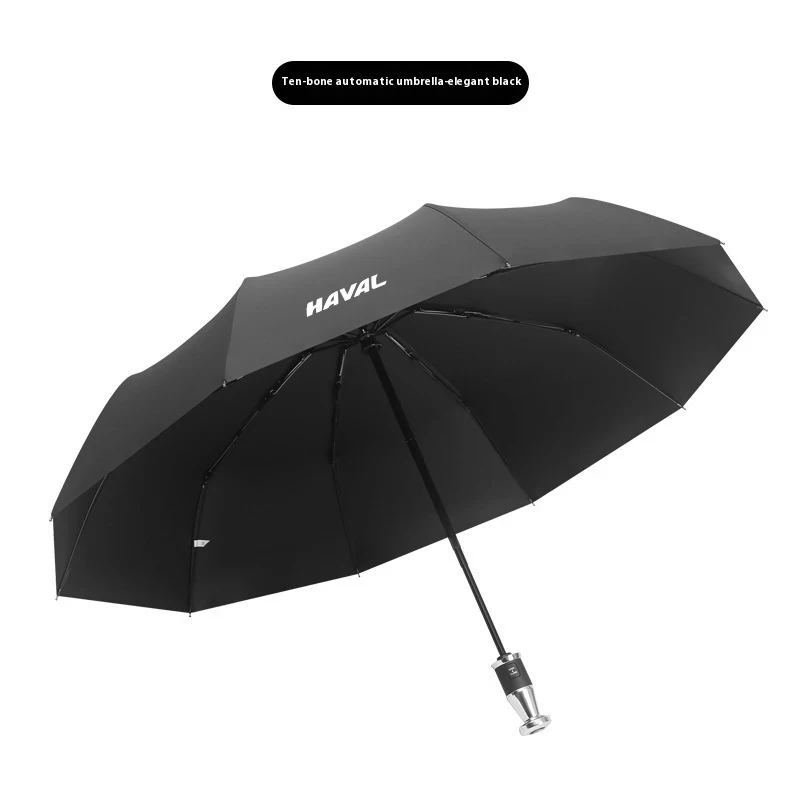 Windproof Folding Car Umbrella with UV and Rain Protection — detail 4