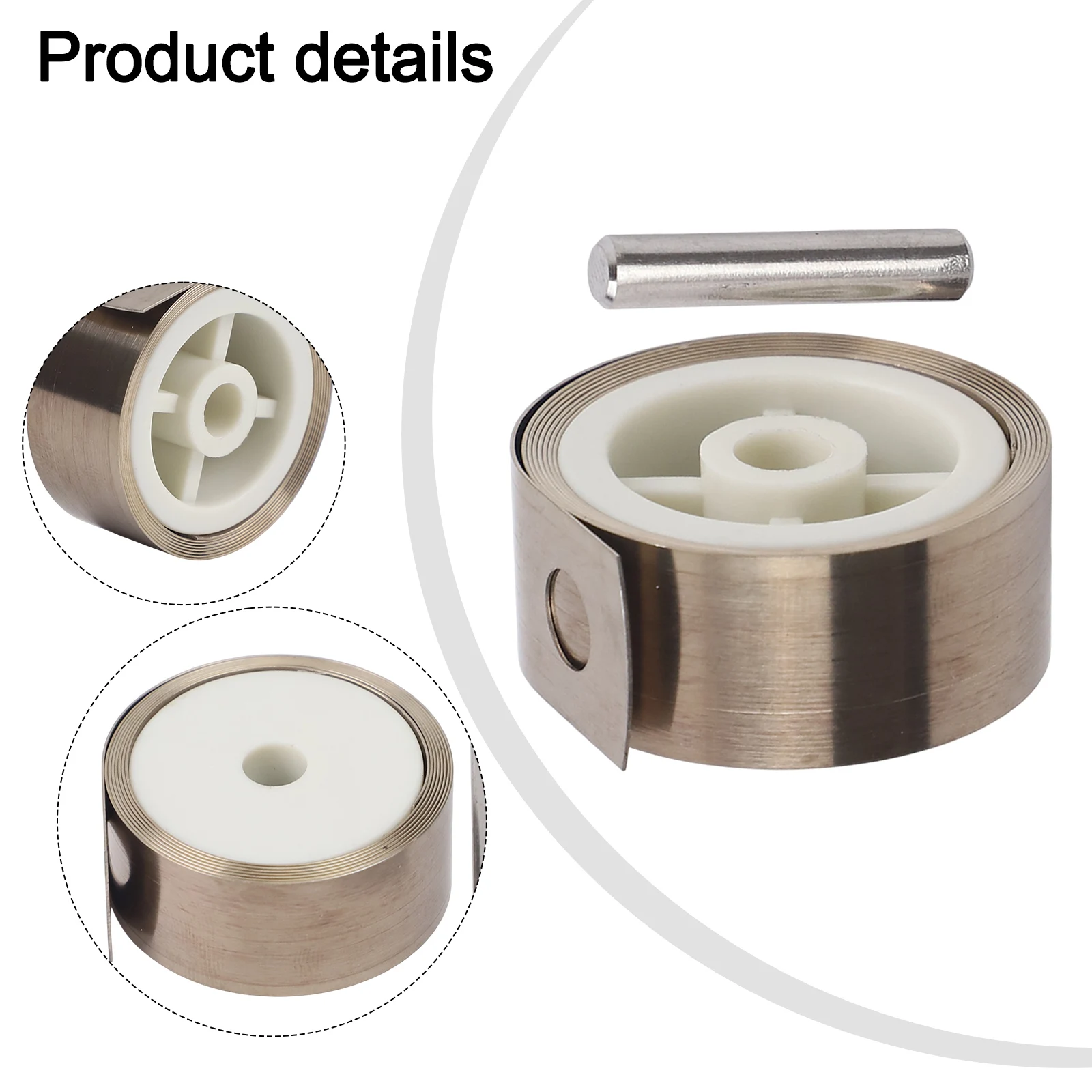 Come immagine NR83A Molla a nastro Set di molle a nastro aftermarket Molla in metallo NT 878-421 compatibile con NR83A2 per NR83A2