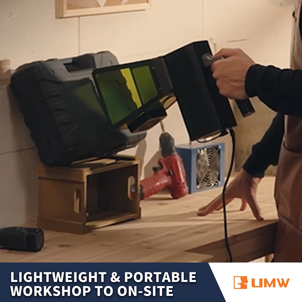 금속, 플라스틱, 가죽 및 목재용 휴대용 올인원 레이저 조각기