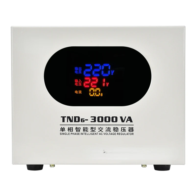 

Single-phase automatic voltage regulator TND6-5KW household air conditioner motor water pump high-power booster regulated power