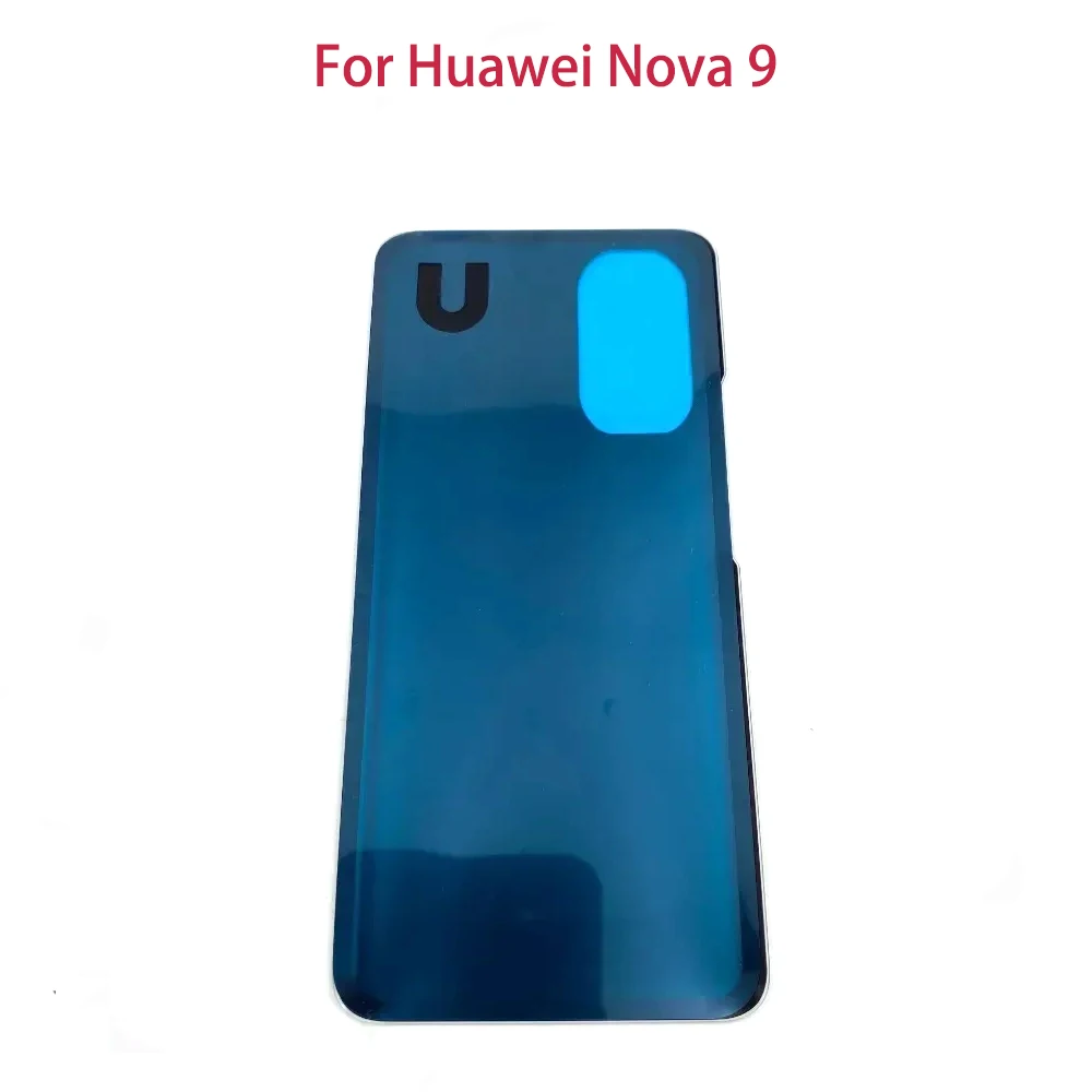 AAA Quality Back Glass For Huawei Nova 9 NAM-AL00 LX9 Back Battery Cover Rear Door Housing Case With Camera Lens Repair Parts