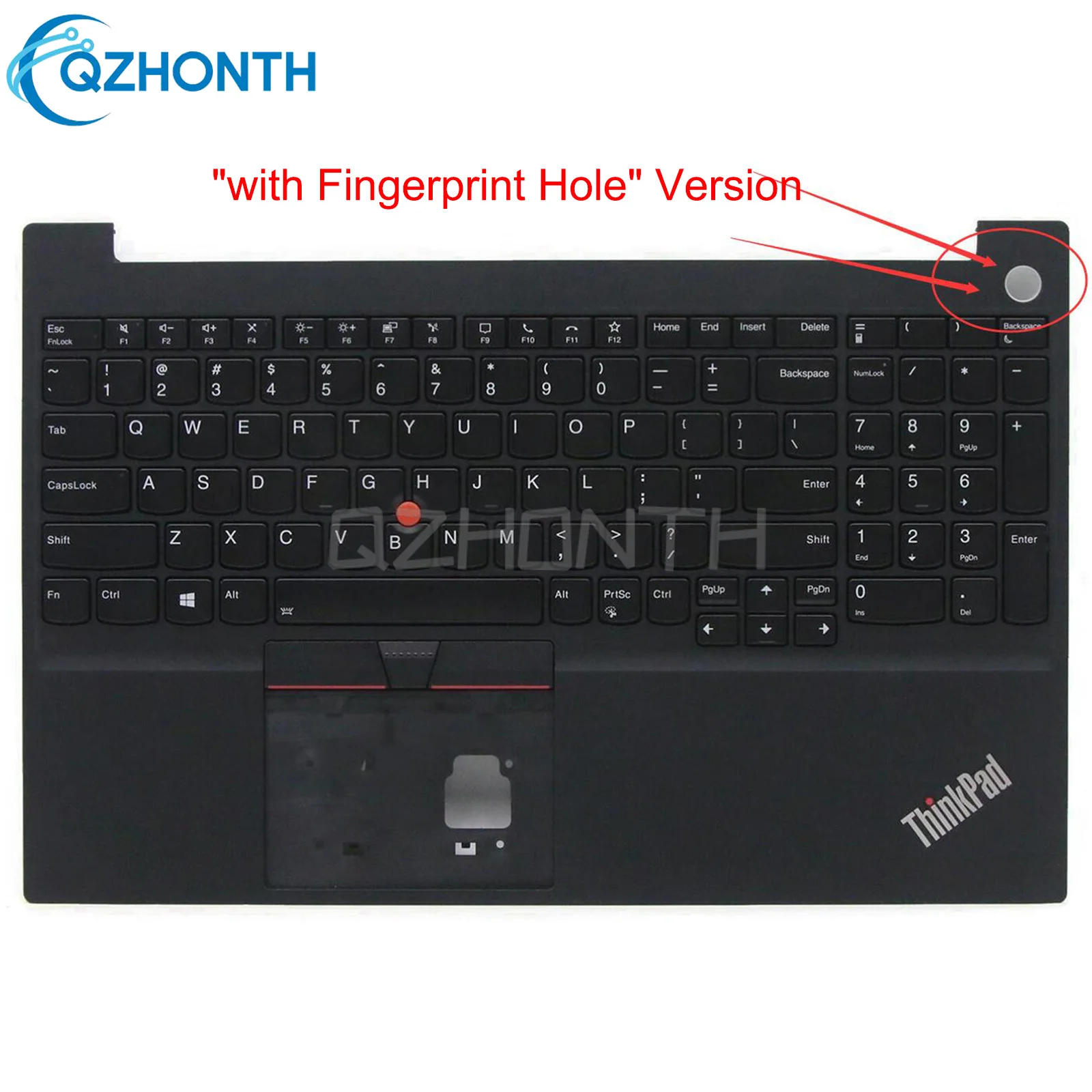 

New Palmrest with US Backlit Keyboard (w/ FPR) For Lenovo ThinkPad E15 GEN 2 GEN 3 GEN 4 15.6"