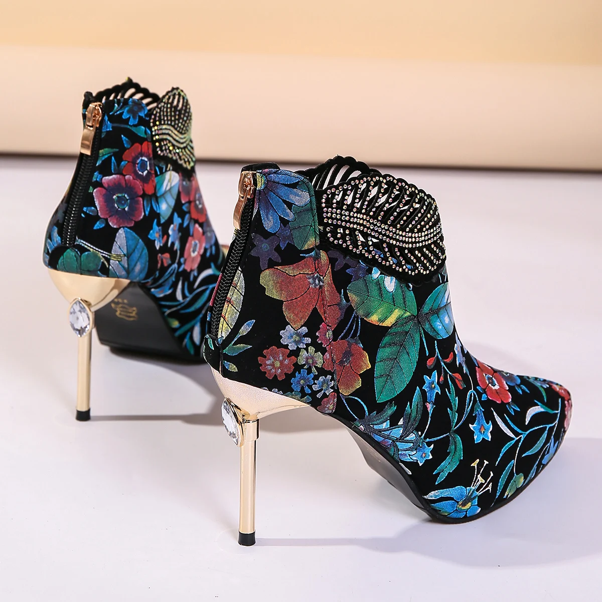 Bottines à talons aiguilles po - Ethnic Styling Tips avis et prix