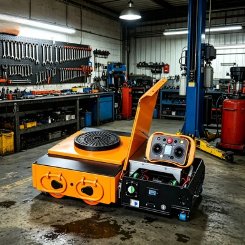 Industrial Transport Machine Heavy-Duty 20 25 30 35 Tons Electric Load Moving Skate Tank 360° Rotational