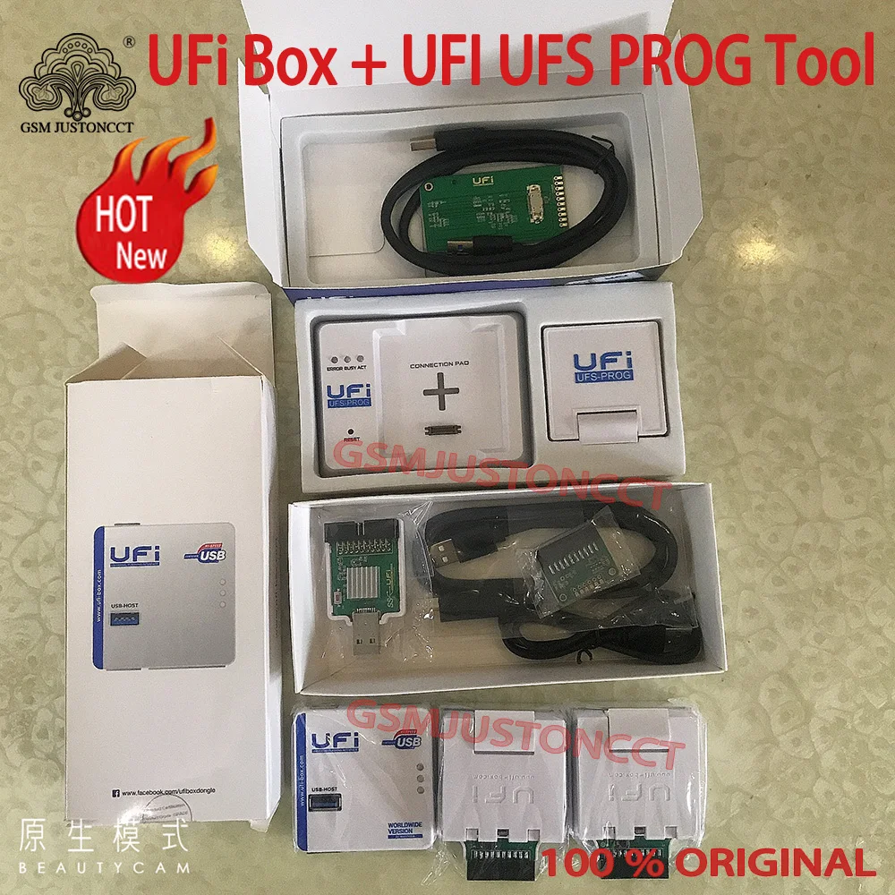 

Martview UFI Box with UFS-Prog - Worldwide / International Version UFI BOX + UFS Socket