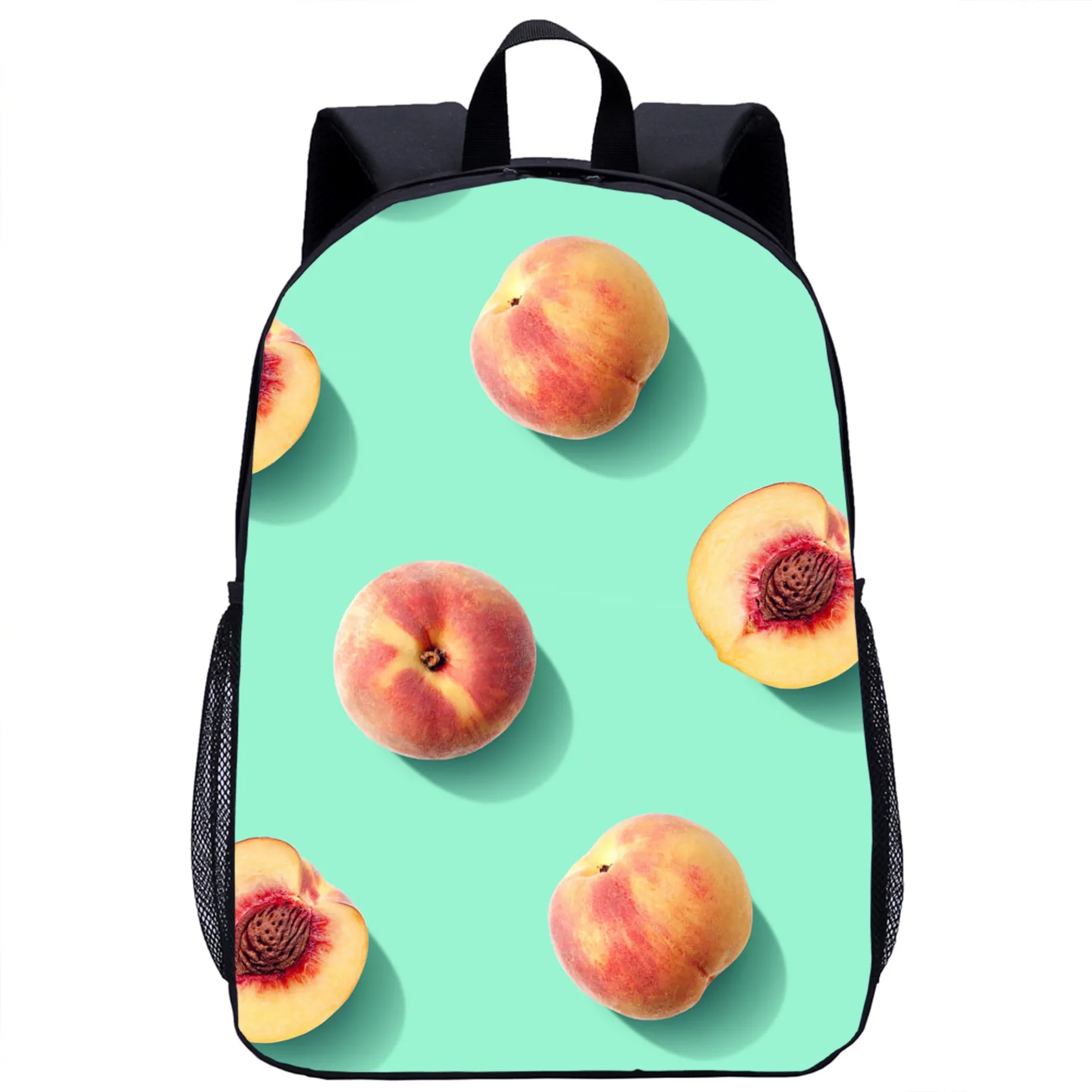 Fresh Fruit Pattern Lemon Orange Backpack for Kids Teens Adults Student School Bags Women Men Travel Backpack Laptop Rucksack