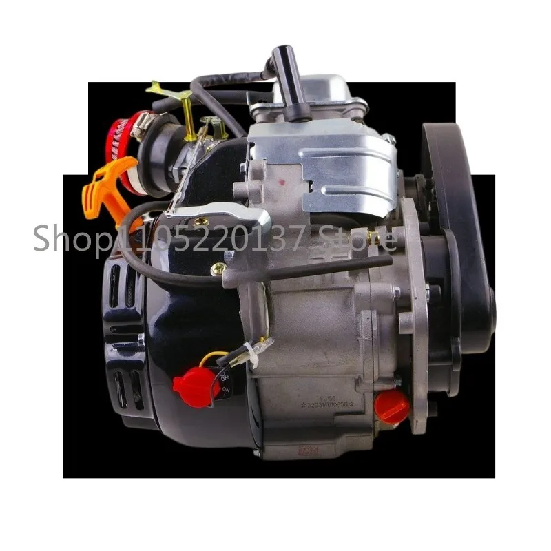 Upgraded 100cc 4-Stroke Bicycle Engine Kit, Motorized Bike, Belt or Gear Chain Drive Options
