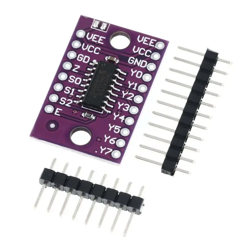 A23F-74HC4051 8 Channel Analog Multiplexer Selector Module Multiplexers Distributor Resolver