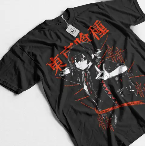 Juzo Suzuya 티셔츠 Tokyo Ghoul Waifu Touka 기리시마 공포 애니메이션 선물 셔츠