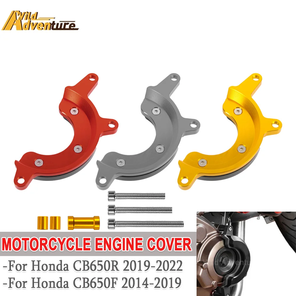 

Крышка двигателя мотоцикла, чехол для двигателя, защитный слайдер, крышка статора для Honda CB650R 2019-2022 CB650F 2014-2019, аксессуары