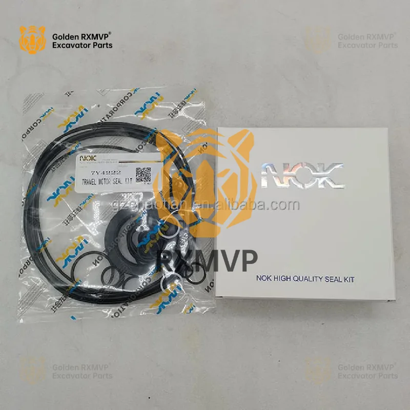 For XMVP E312c Excavator 7y4222 Travel Motor Seal Kit Repair Oil 319dl 320cl 320dl