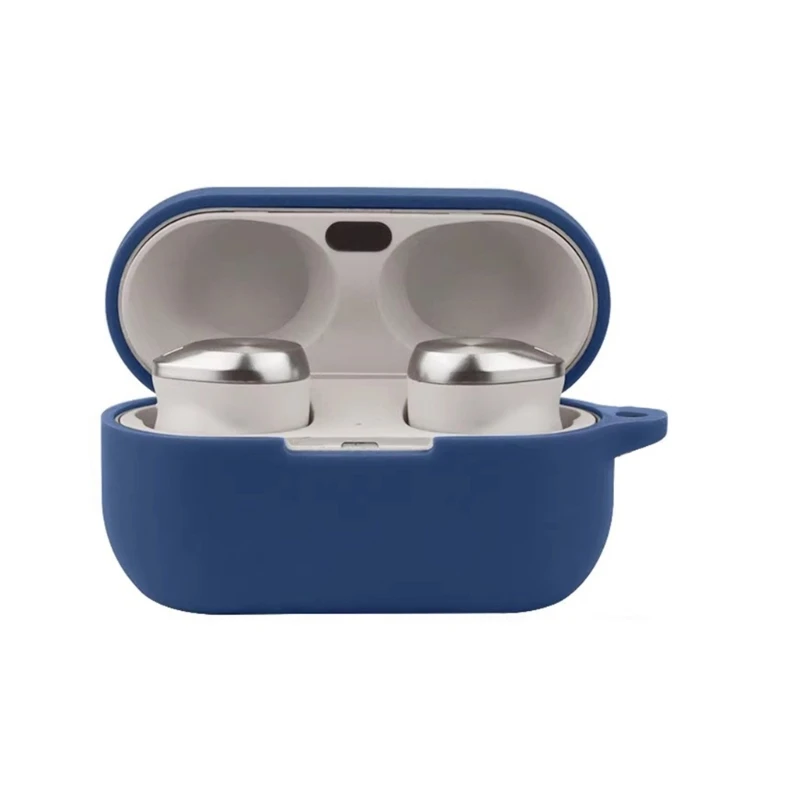 Siliconen behuizing beschermhoes voor Technics EAH-AZ80 Bluetooth-compatibele draadloze headset Schokbestendige beschermhoes