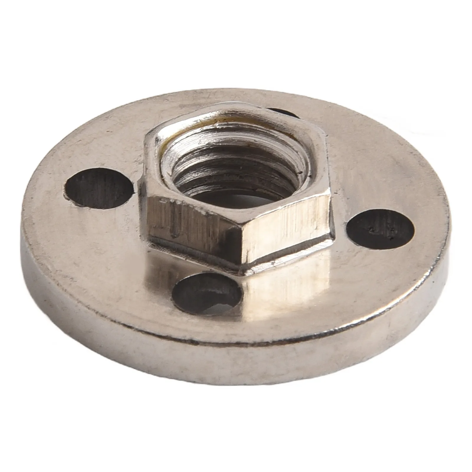 

Durable Polishing Platen Cover Pressure Plate Precision Thread Silver Fitting Tool Four-hole Metal Power Tools