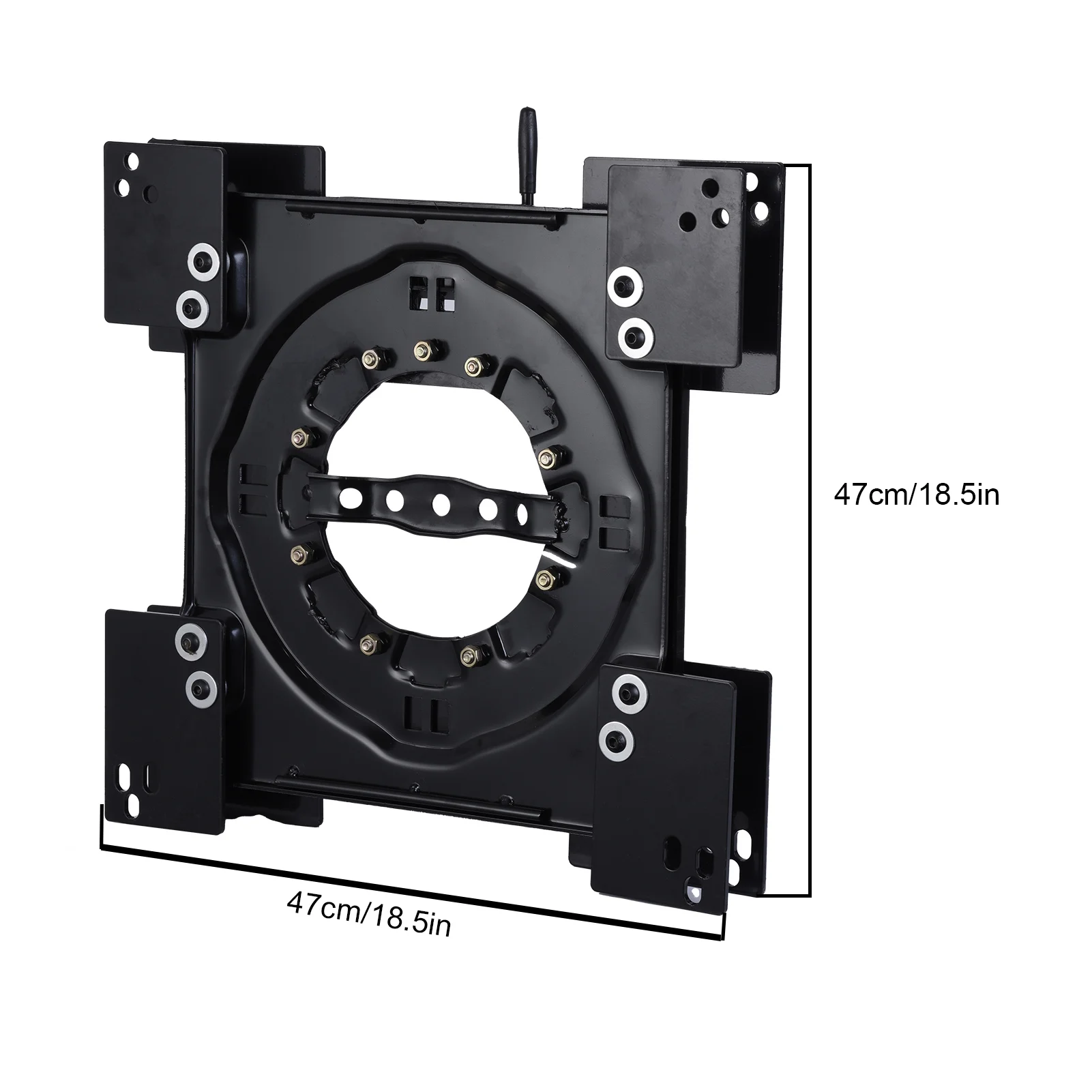 รถหมุนที่นั่ง Van ฐานหมุนรถที่นั่ง 360 ที่นั่งฐานหมุนแผ่นเหล็ก Fit สําหรับ RV Commercial Vehicle,วิศวกรรมยานพาหนะ