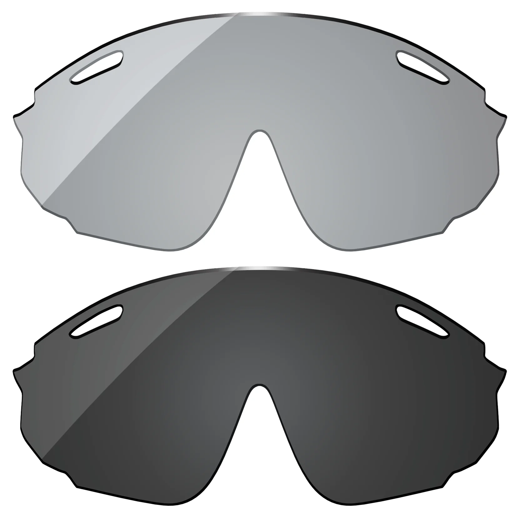 

OOWLIT Polarized Lenses Replacements For Oakley Wind Jacket 2.0 OO9418 Sunglasses