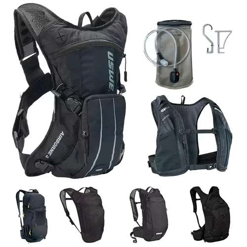 Imagen 1 del producto Paquete de hidratación para ciclismo de motocicleta, mochila de agua para Motocross todoterreno, bolsa de agua deportiva para bicicleta de montaña