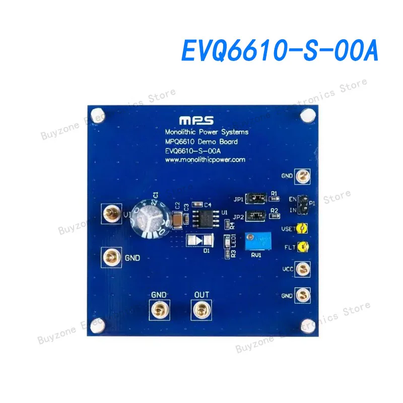 

EVQ6610-S-00A Evaluation Board, MPQ6610GS, Half Bridge Driver, Power Management