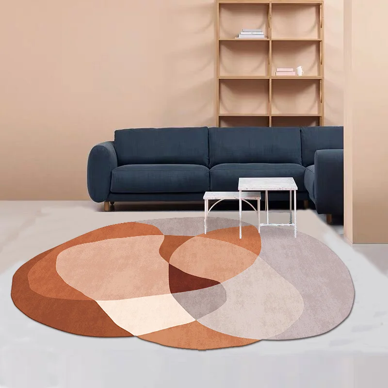 Nordic Creative Irregular Carpets Modern Living Room Rugs Large Area Bedroom Decor Carpet Simplicity Study Cloakroom Lounge Rug