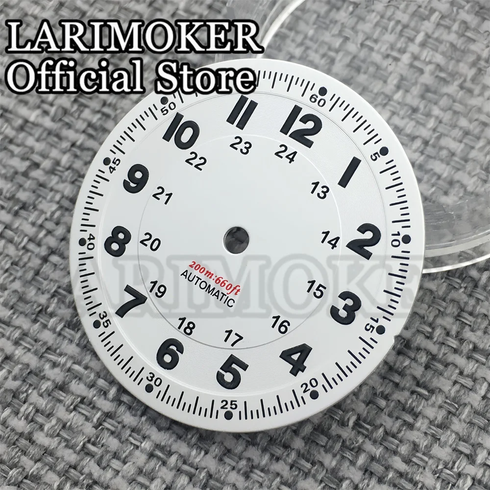 LARIMOKER 29mm Arabic numeral dial with pointer set suitable for NH35 PT5000 ETA2824 2836 DG2813 Miyota8215 automatic movement