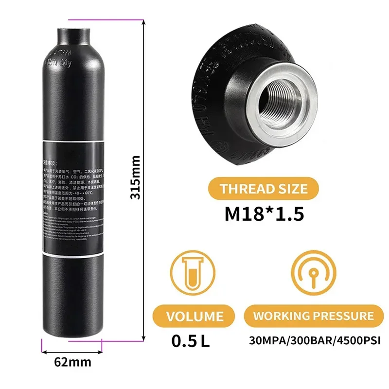 Remplissage  bouteilles haute pression pour aquarium, aluminium, CO2, air, précieux, intervalles