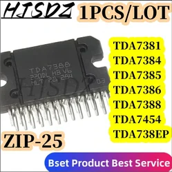 1PCS/LOT  TDA7381 TDA7384 TDA7385 TDA7386 TDA7388 TDA7454 TDA7387EP ZIP-25 Stock in stock