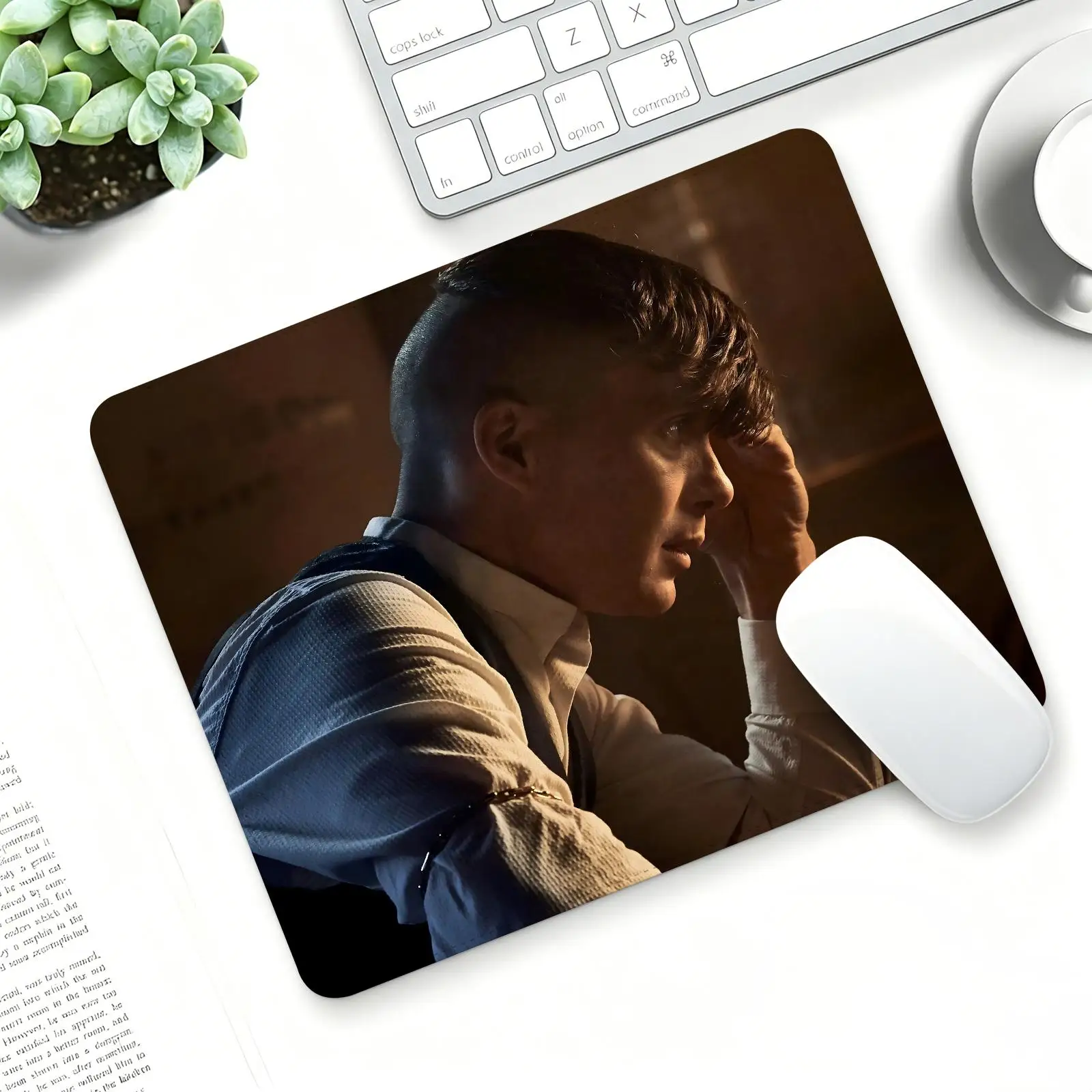 Peaky Blinders Mouse Pad Regular gaming mouse pad S/M/L size Office mouse pad Laptop desk mat Stitched edge mouse pad