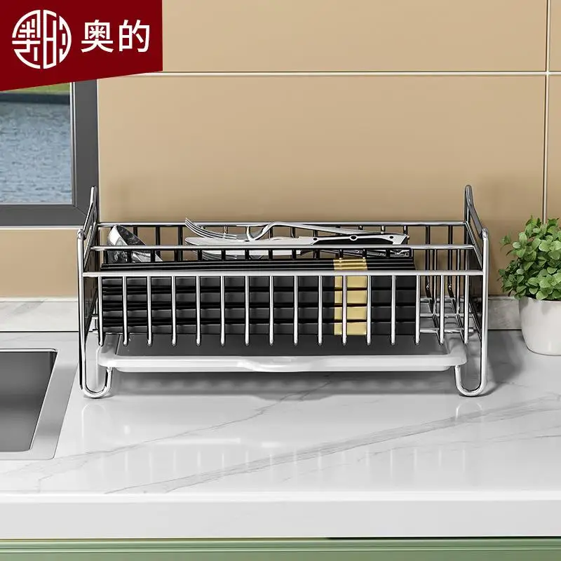 

304 Stainless Steel Kitchen Utensil Chopsticks Holder Multi-Function Storage Rack Rust-Proof Kitchen Accessories Organizer