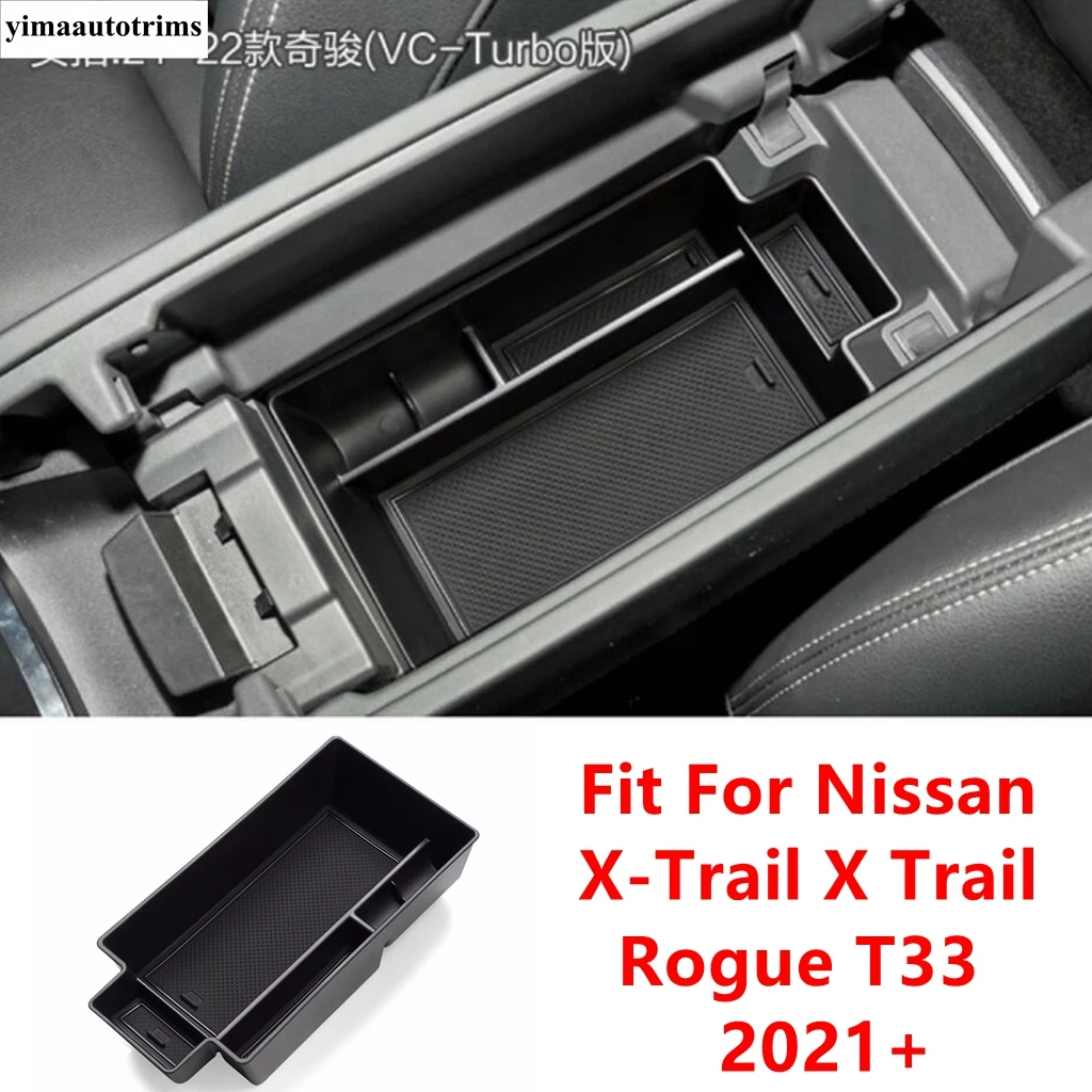 

Central Console Armrest Storage Box Pallet Container Holder Tray Accessories For Nissan X-Trail X Trail / Rogue T33 2021 - 2025