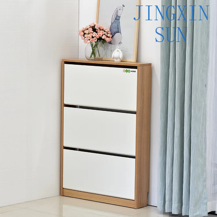 Customized Professional Good Price Of Living Room Shoe Rack Wooden Shoe Cabinets Furniture