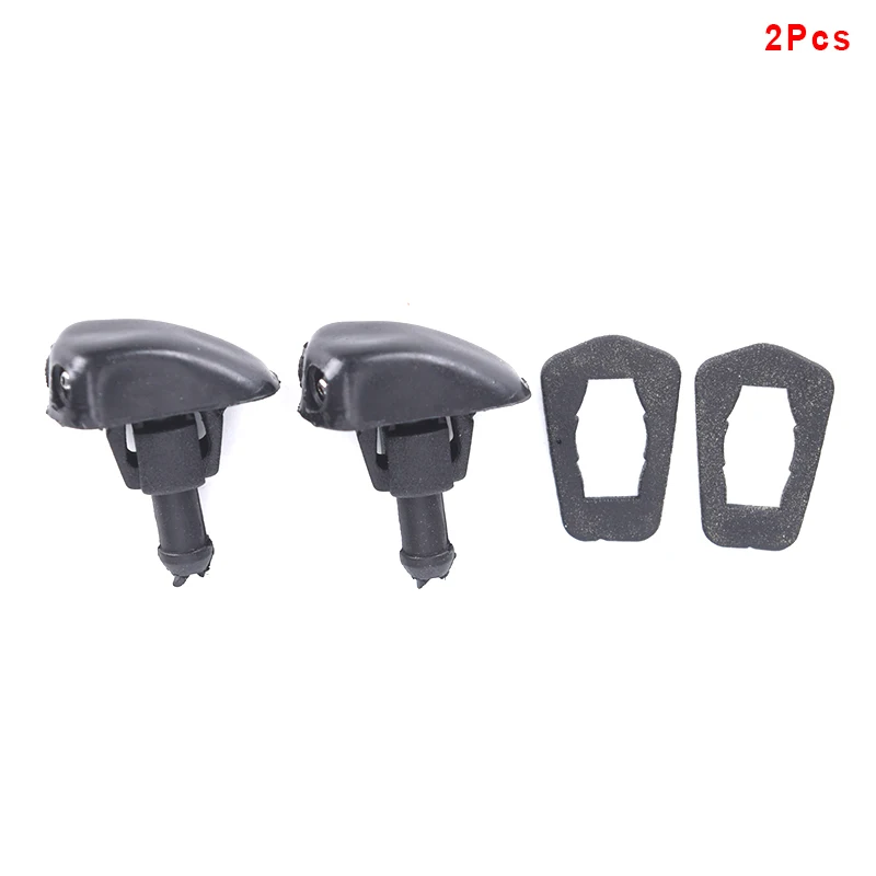 2pcs Universal Plastic Car Glass Window Windscreen Wiper Water Spray Nozzle Jet