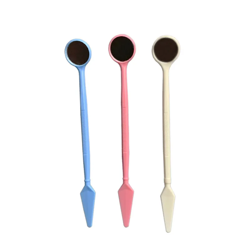 

200 шт., одноразовое зеркало для полости рта, цветной отражатель, одностороннее зеркало для туши, отбеливание зубов, инструменты для стоматолога