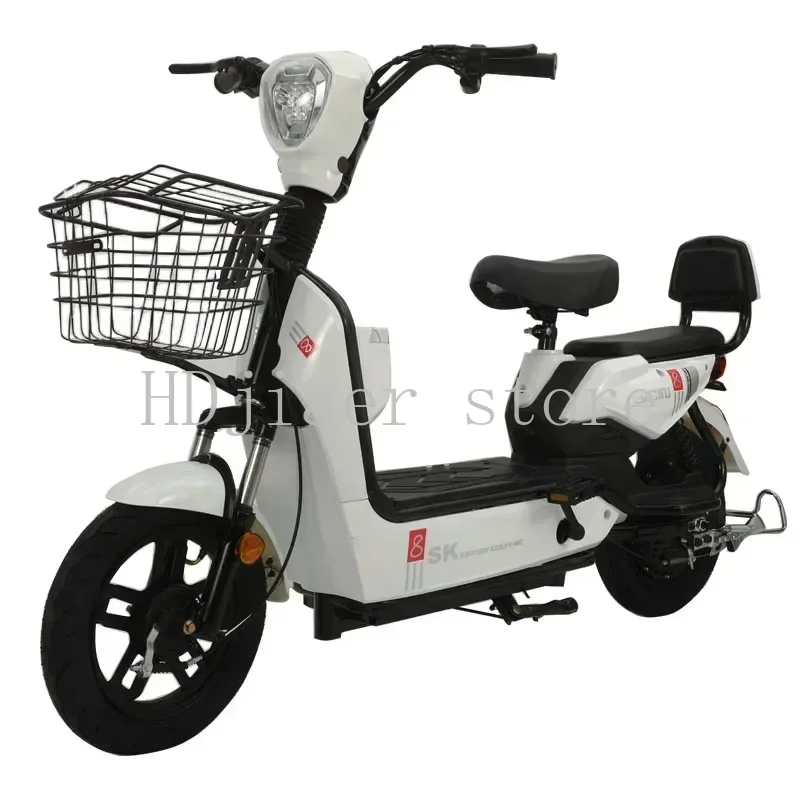 

City E-bicycle 350W Brushless Motor 36V20AH Removable battery Leisure Travel E-Bike 14inch Power-Assisted Commuter Electric Bike