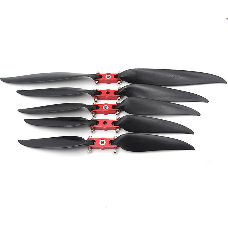 1set Folding Fold Propeller 5mm 6mm Aperature Paddle Clip Adapter clamp 10X6 11X6 12X6.5 13X8 Fort RC Airplane Fixed-wing