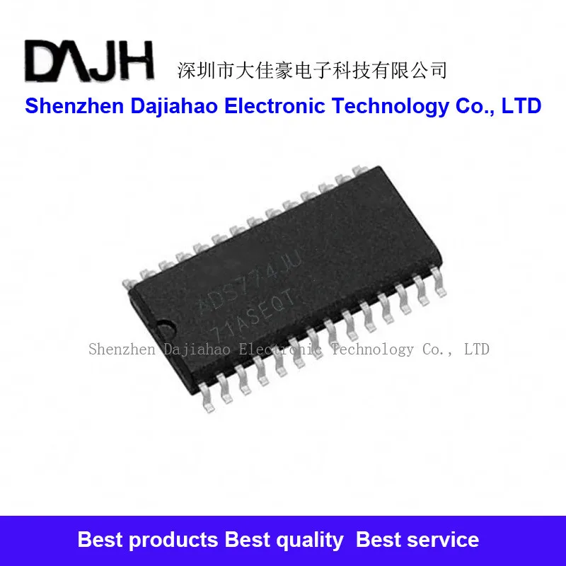 1pcs/lot ADS774JU   ADS774 analog-to-digital converter chip SOP28