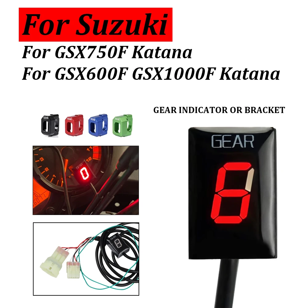 

For Suzuki GSX750F GSX600F GSX1000F GSX 750 600 1000 F Motorcycle Accessories Gear Indicator Gear Counter Display Speed Report