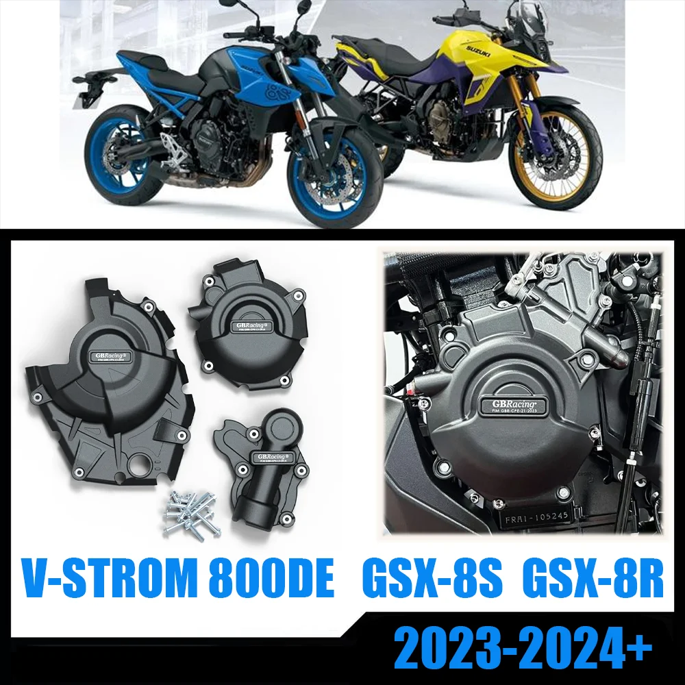 

For Suzuki GSX-8S 2023-2024 GSX-8R 2024 V-STROM 800DE 2023-2024 Engine Protection Cover