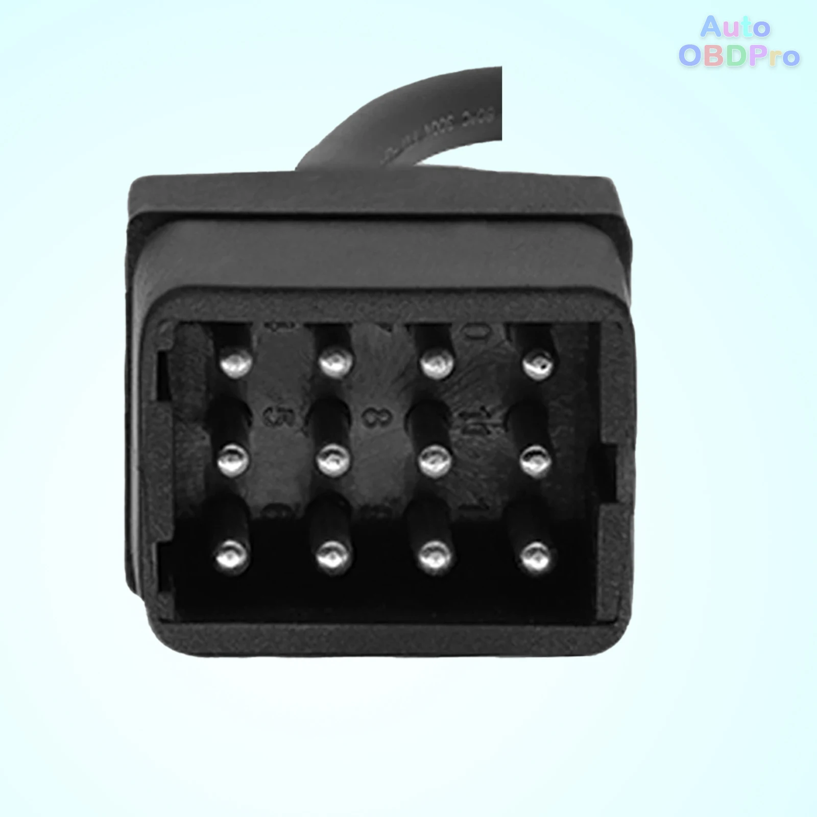 

OBD2 для RENAULT OBD OBDII DLC 12-контактный разъем «папа» на 16-контактный разъем «мама» для Renault 12-контактный кабель «мама» адаптер OBD2 Line