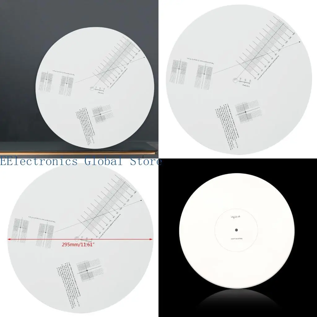462B Adjustment Tool for LP Vinyl Accessories Turntable Protractor HIFI Pickup Distan