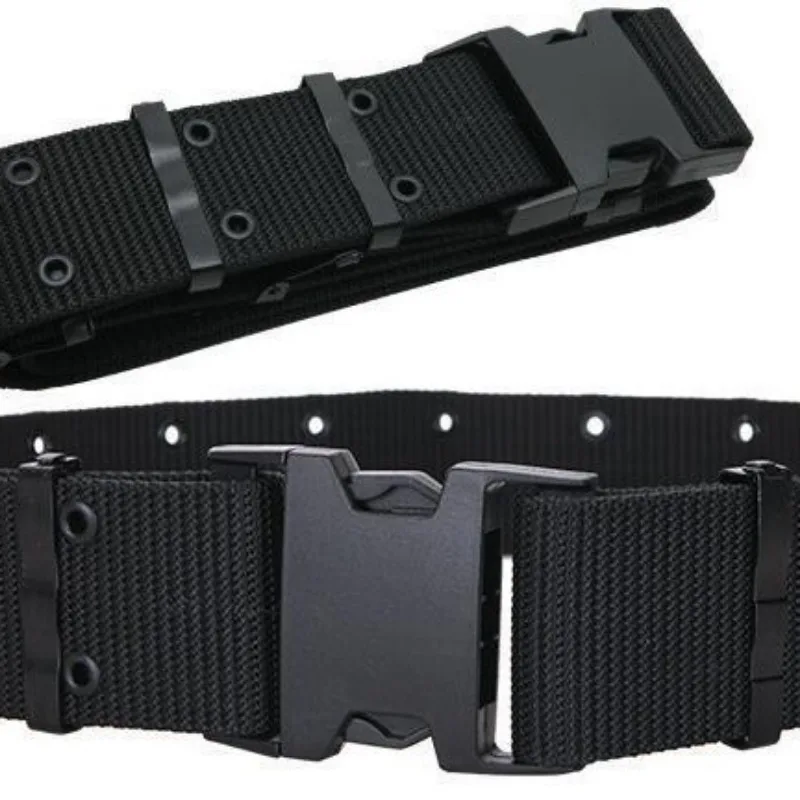 Tactical belt for training outer waist security weave training outdoor sports armed outer belt