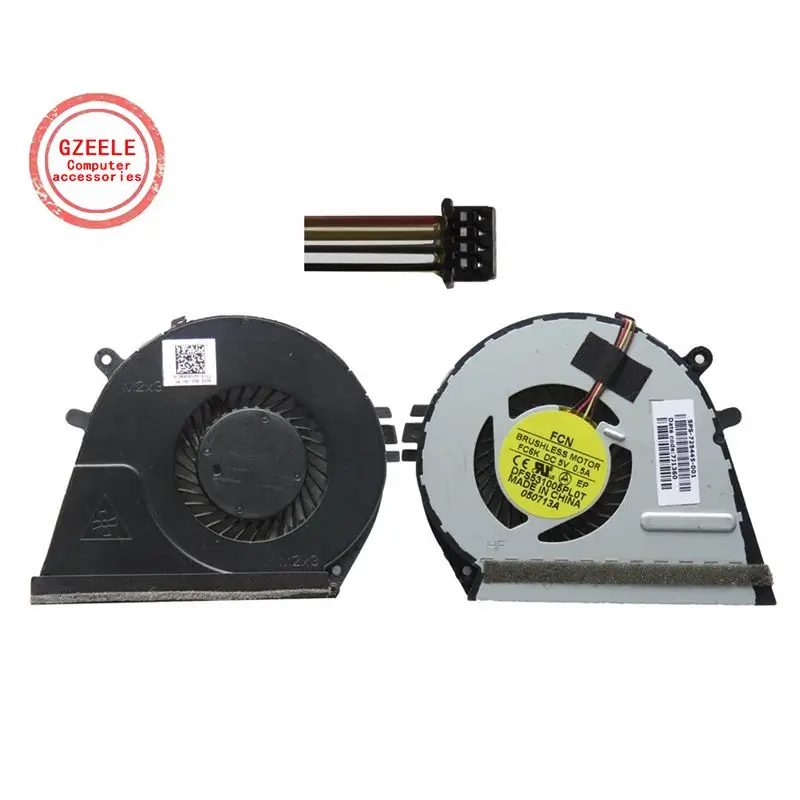 New CPU Cooling Fan For HP ENVY14 ENVY 14 Series Laptop Notebook Cooler FAN Laptops COOLING EF50060S1-C130-S9A 4 PINS FAN