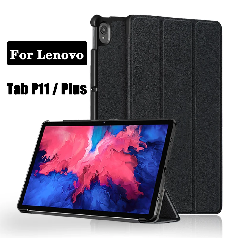 

Lenovo Tab P11 Plus Tablet Case TB-J606F J616F For Tab P11 Tri-Fold Stand Tablet Cover For Lenovo Tab P11 Pro TB-J706F J716F