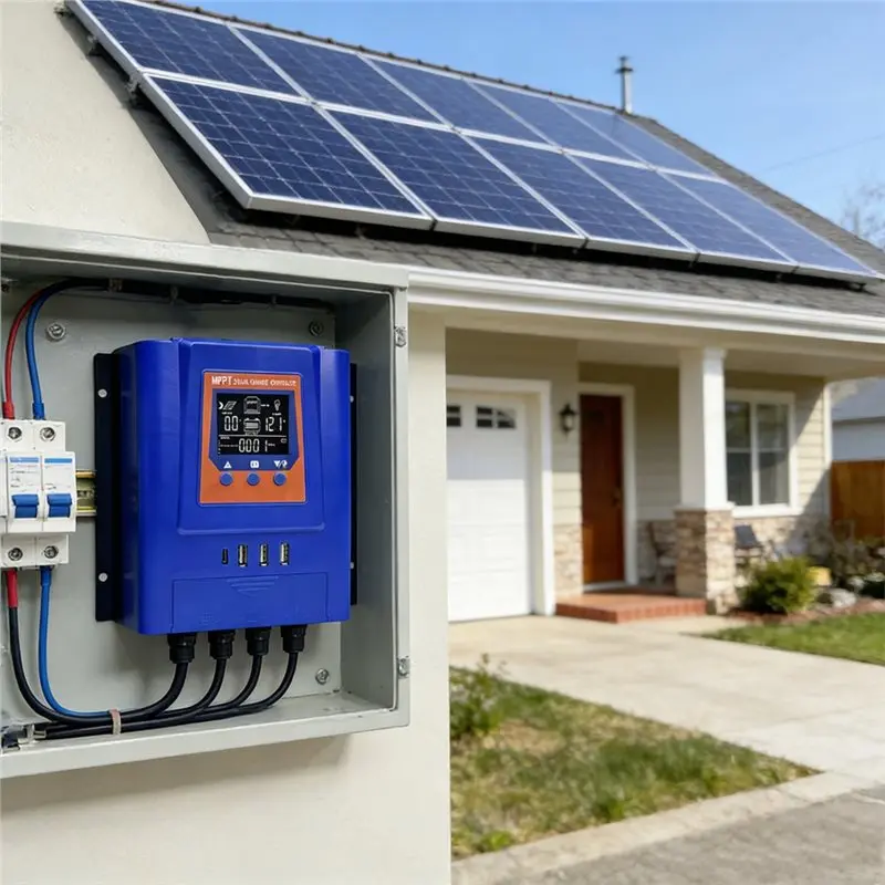 B04B-The 100% MPPT Solar Charge Controller Suitable For Home Solar Systems