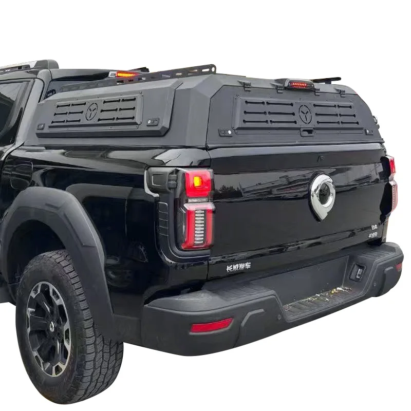 

Material Dual Cab Hardtop 4x4 Pick up Pickup Truck Bed Canopy Topper for GWM Cannon Alpha PHEV