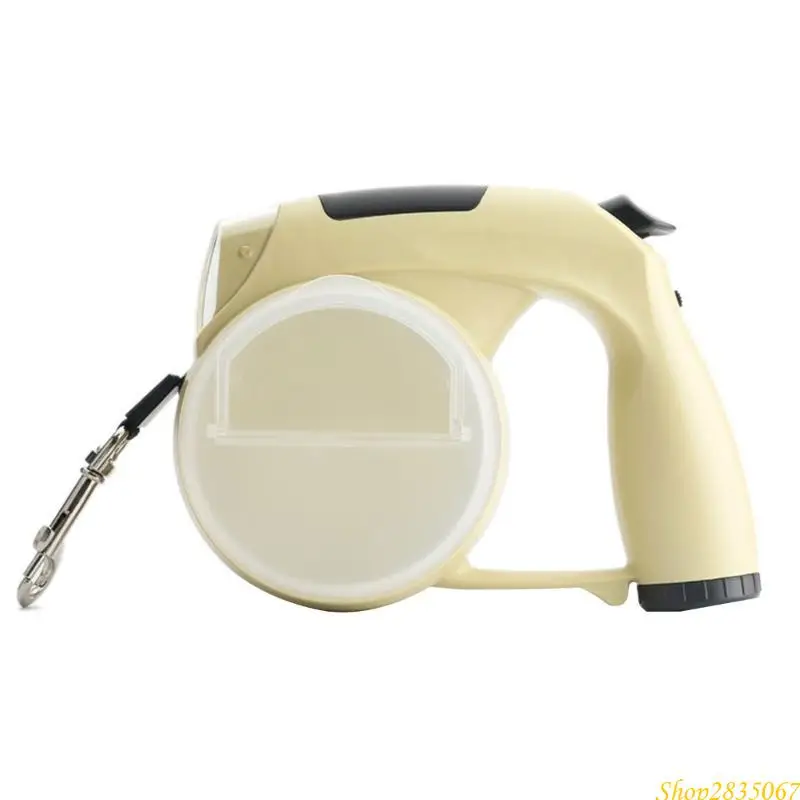 13Ft Retractable Dogs Leash for Small Dogs One-Handed Brake Walking Leash 831F