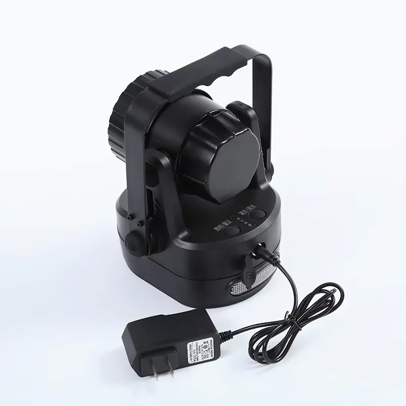 Portable 5282 Multi-Function LED Emergency Flashlight Explosion-Proof Searchlight with DC Power Supply