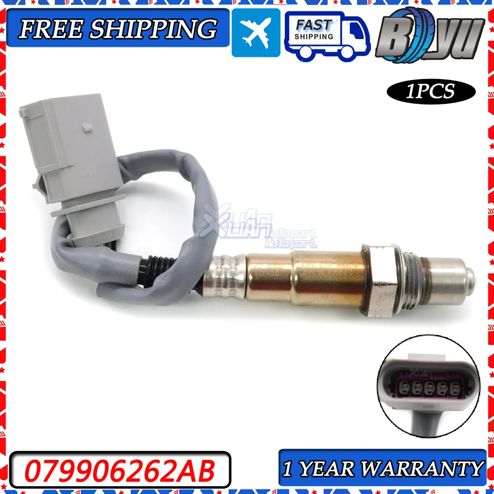 

Car 5-Wires Air Fuel Ratio Lambda O2 Oxygen Sensor 079906262AB For Audi A4 A6 2.0L A3 A5 Q5 TT For Volkswagen Passat Upstream