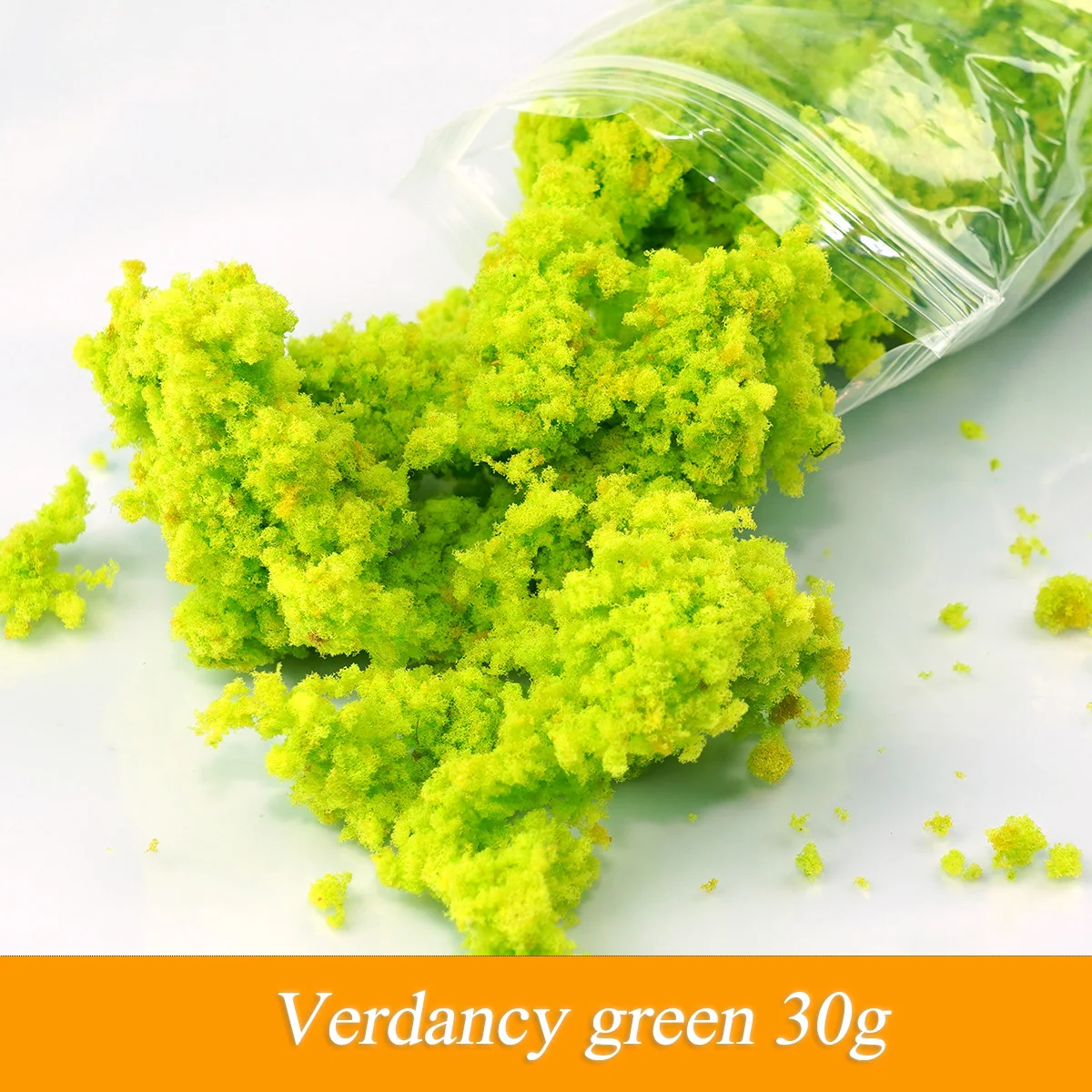 محاكاة الإسفنج شجرة بوش مسحوق المواد DIY بها بنفسك طاولة الرمل السكك الحديدية العشب مسحوق القطار العسكري منصة تخطيط نموذج الملحقات #1