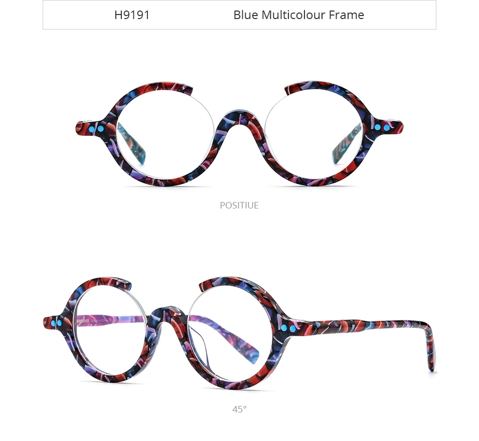 HEPIDEM Acetat Brille Rahmen Männer Marke Designer Runde Frauen Nerd Brillen japanische handgemachte Brille Vintage Brillen 9158 – Detail 27